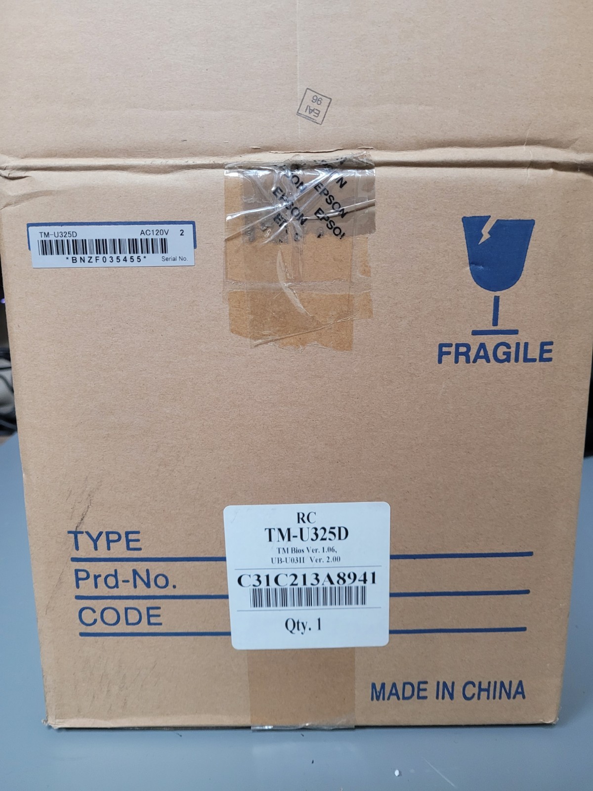 Epson TM-U325D Printer Dot Matrix - OPEN BOX