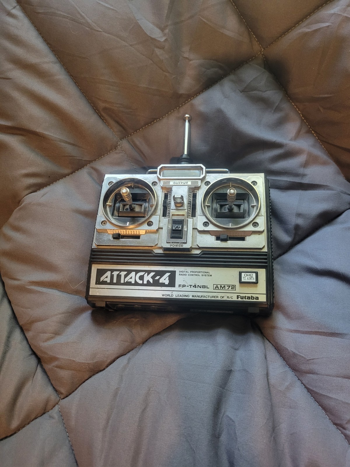 Futaba Attack-4 [FP-T4NBL]- Digital Proportional Radio Control System