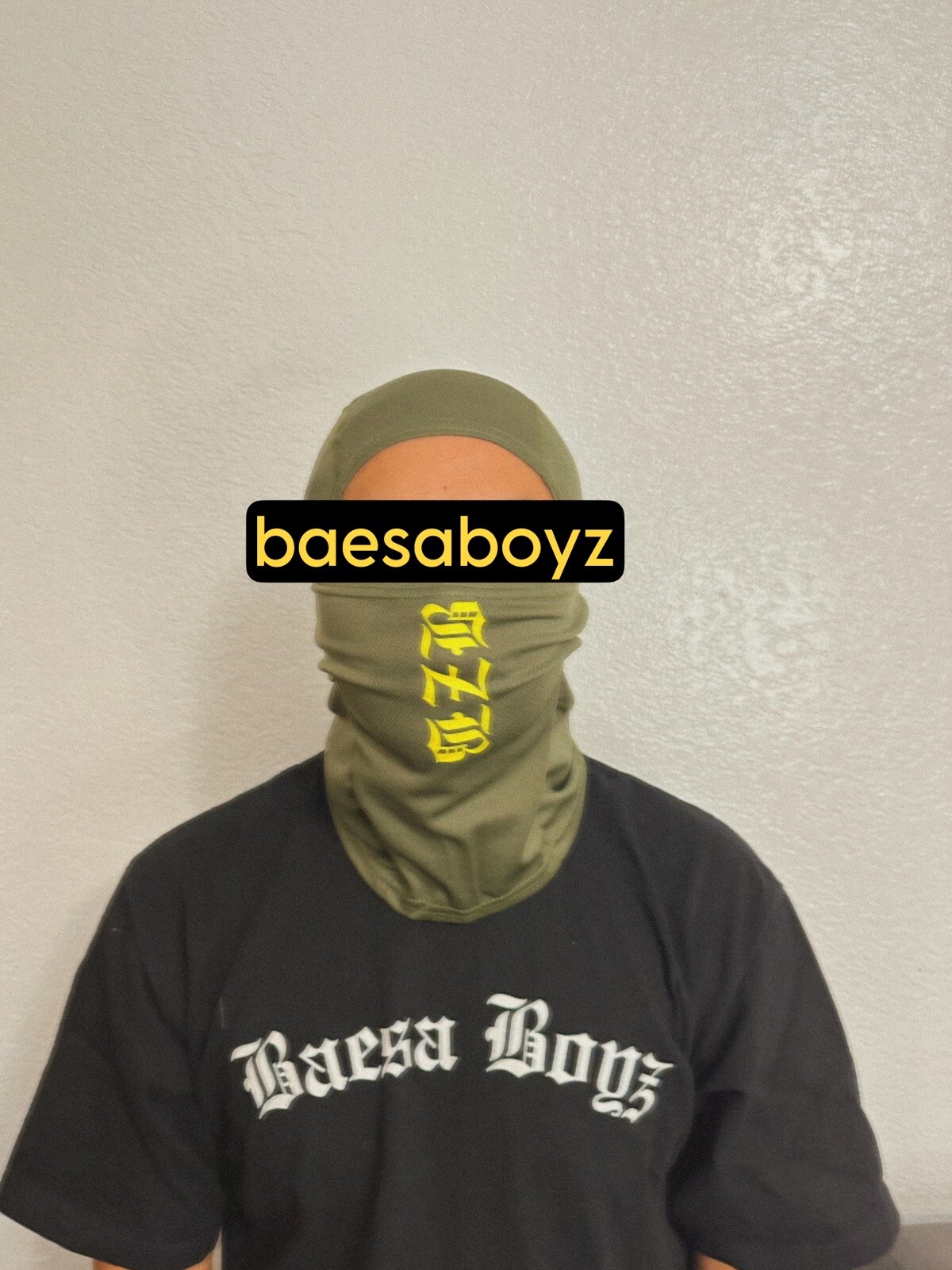 BZB Balaclava Shiesty All Size Military Green