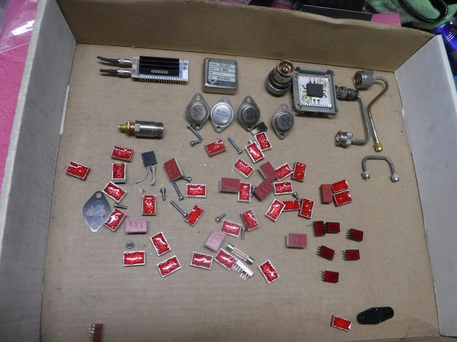 LARGE MIXED LOT OF  HP PARTS  FREE SHIPPING