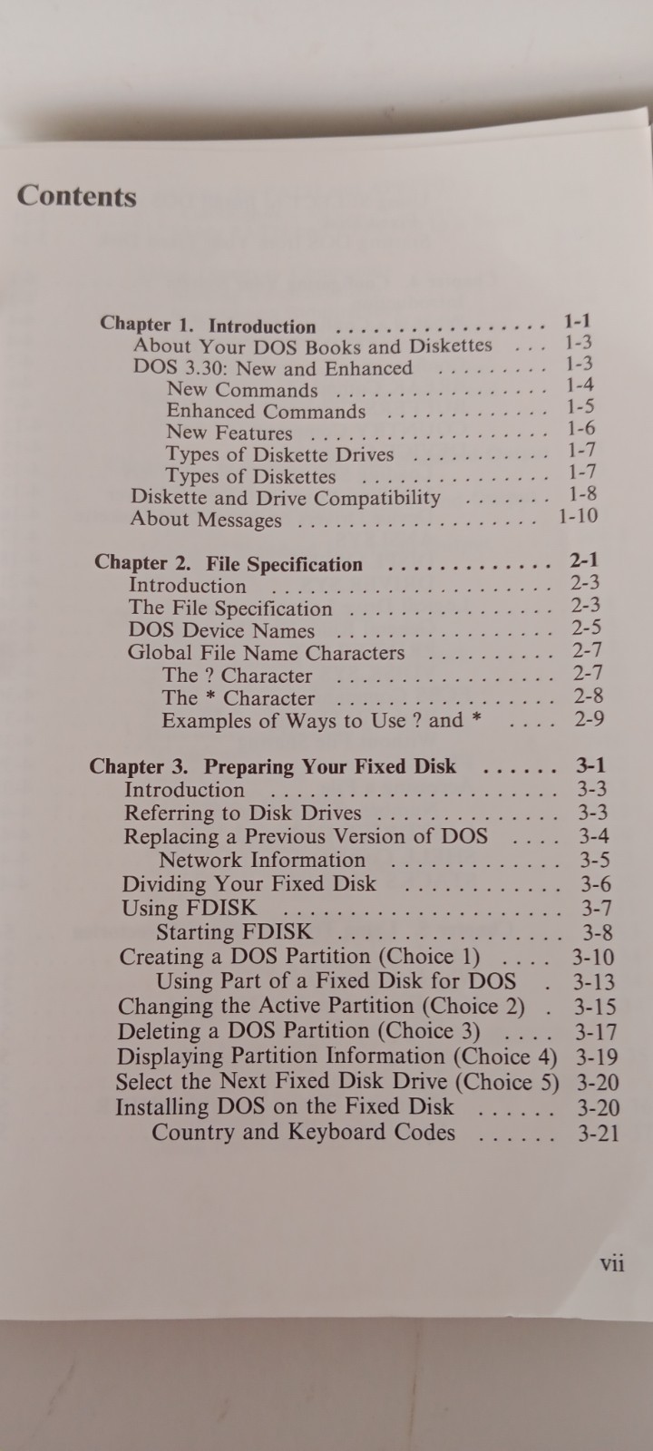 IBM DOS 3.3 Technical Reference Manual w/ 5.25" Floppys 6280060 Version 3.30