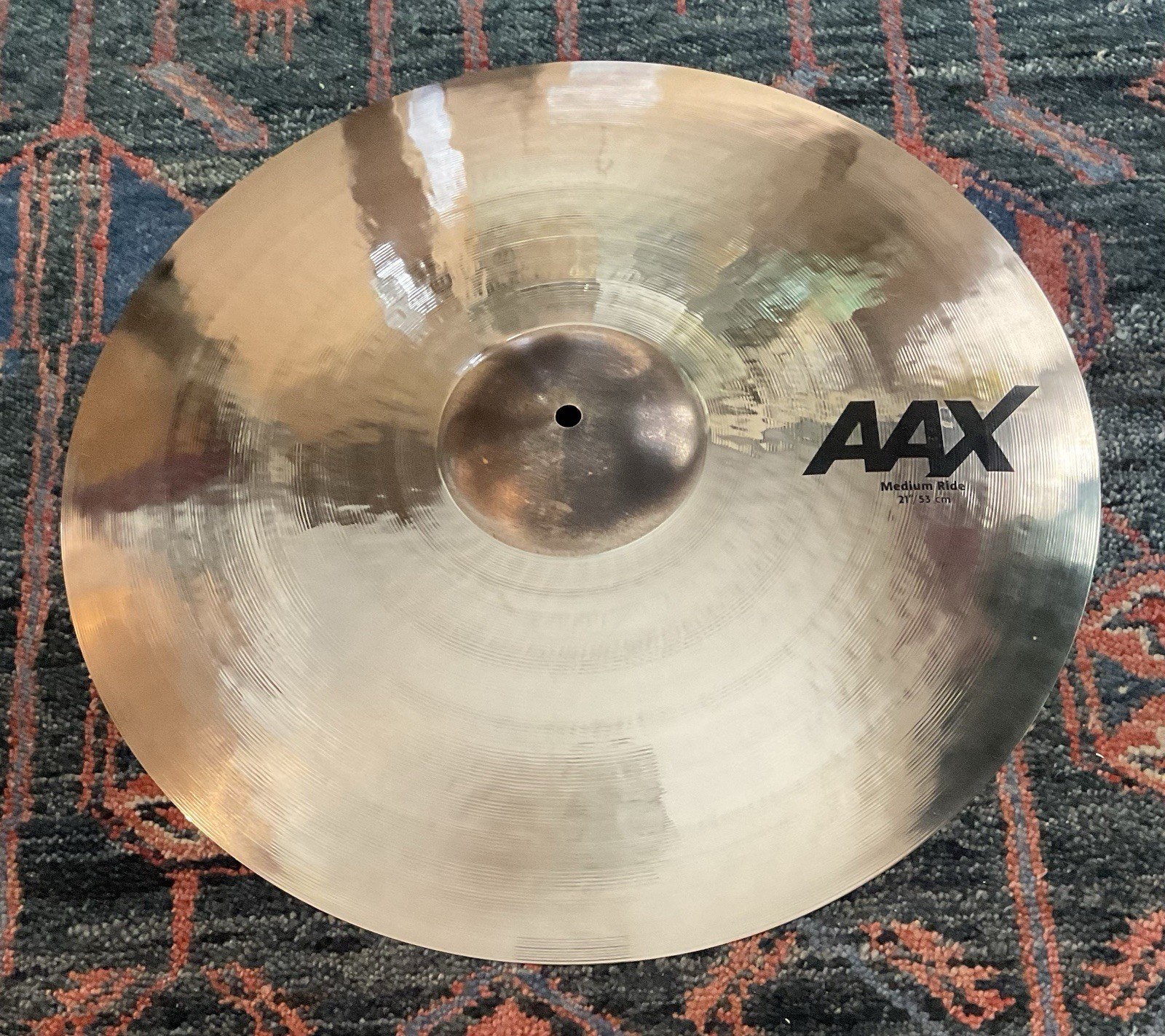 Sabian 21 inch AAX Thin Ride Cymbal - Brilliant
