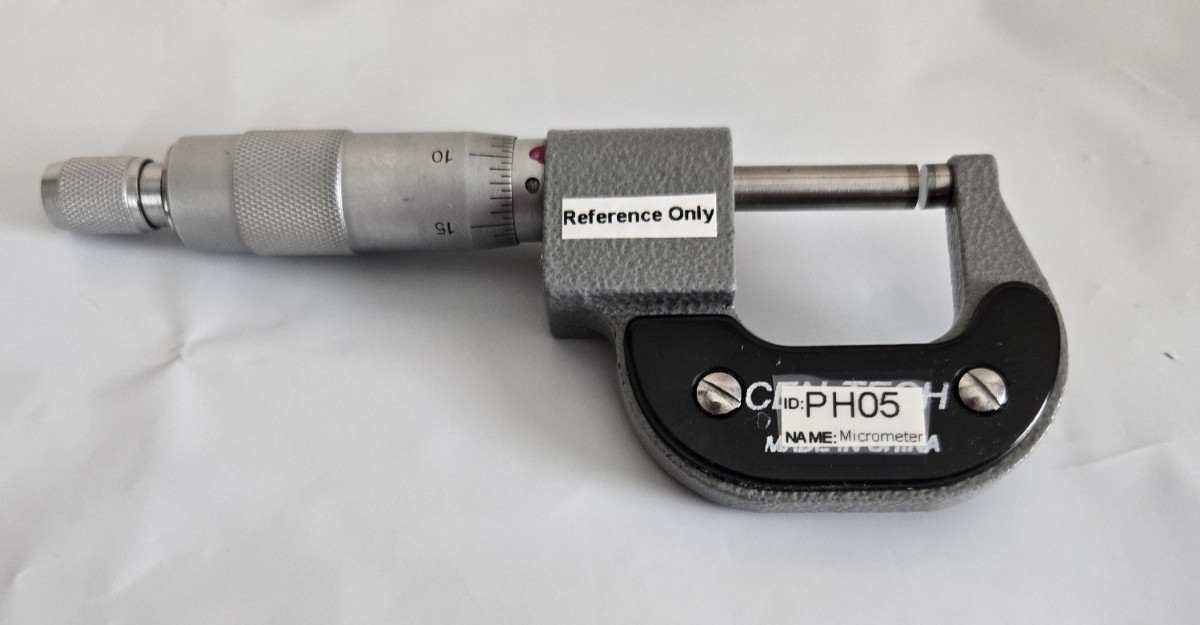 Centech Digital Micrometer 0 - 1" Pre-Owned #ZZ15