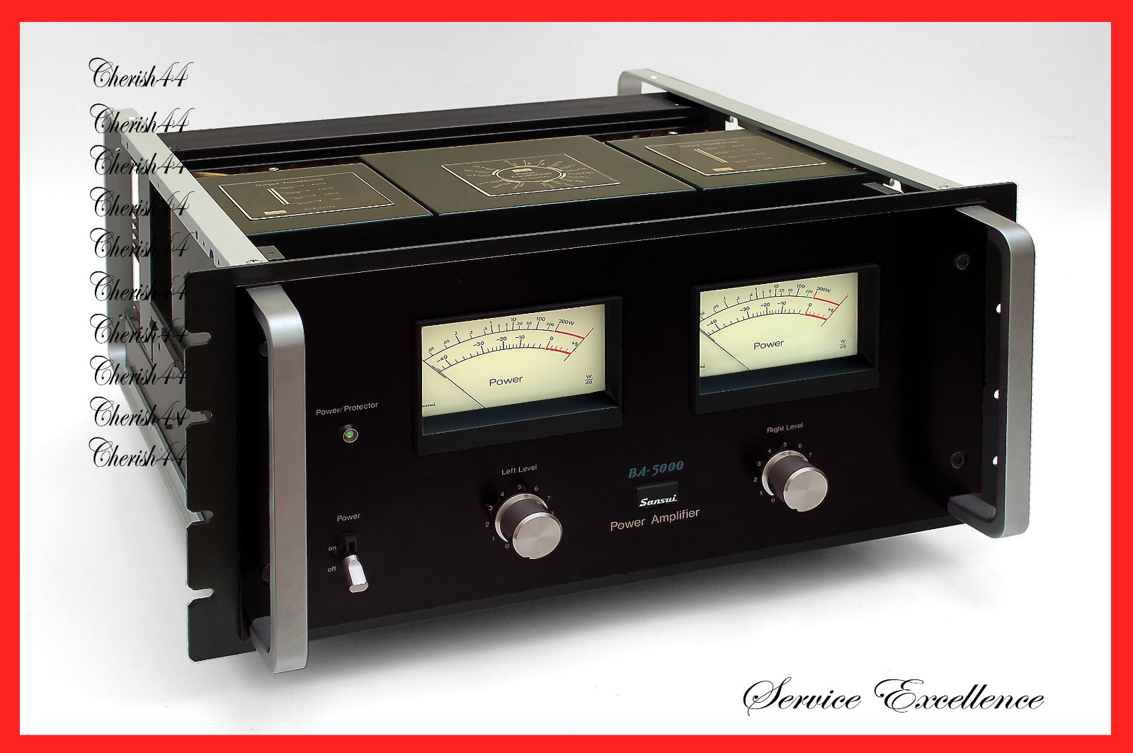 SANSUI REPAIR SERVICE BA-5000 BA-3000 BA-2000 AMP REPAIR RESTORATION CHERISH44
