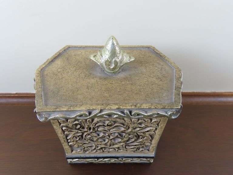 Composite Lidded Trinket Box
