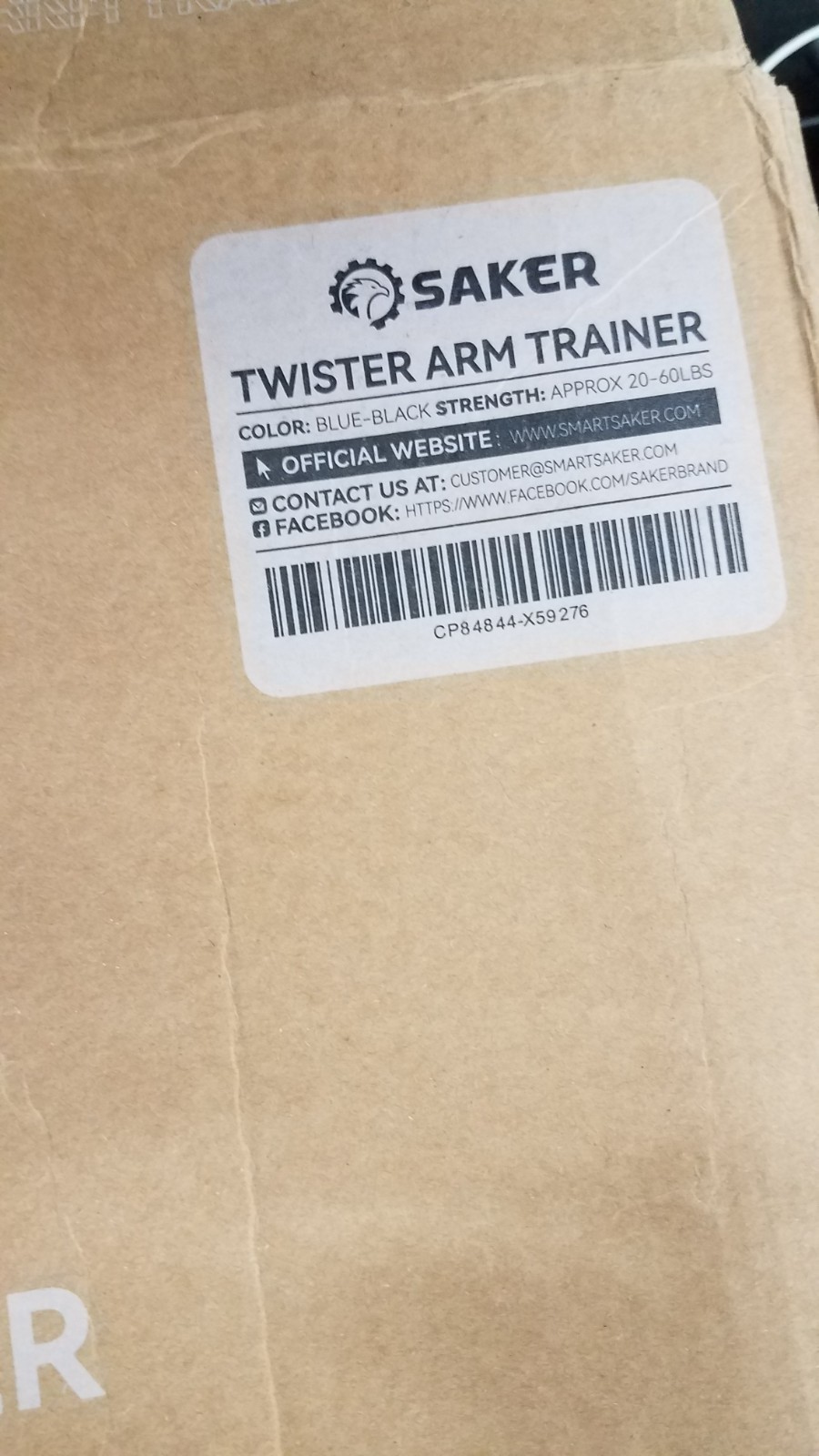 Saker Twister Arm Trainer PowerTwist Workout 20-60lbs