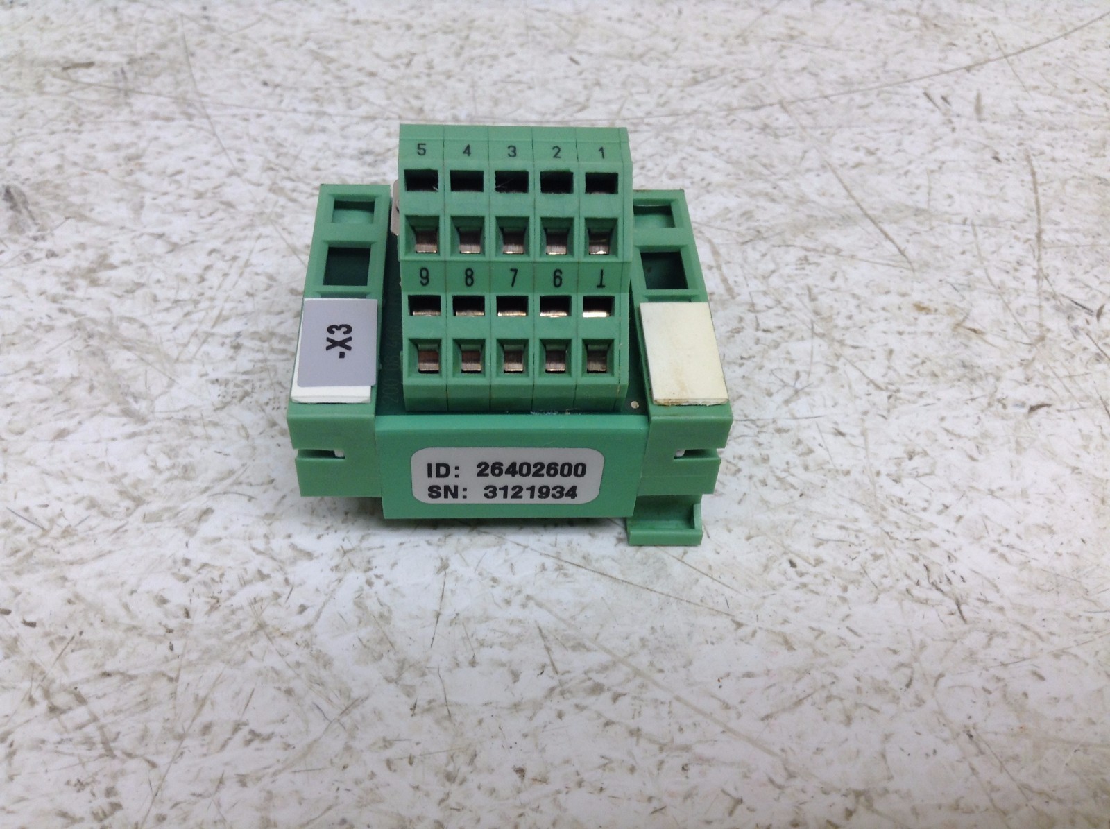 Phoenix Contact SUB09-ZFKKDS D9 Breakout Module 26402600 SUB09ZFKKDS (TBI)