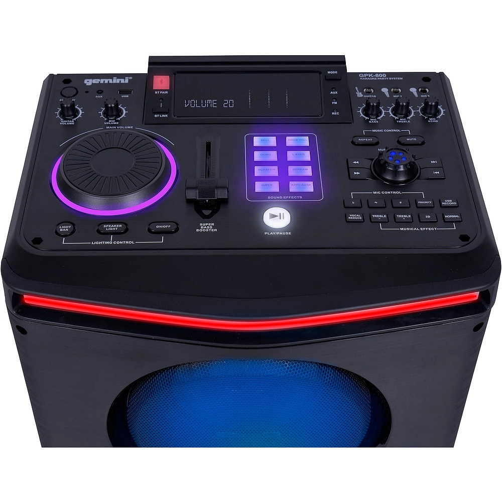 Gemini GPK800 Home Karaoke Party Speaker LN