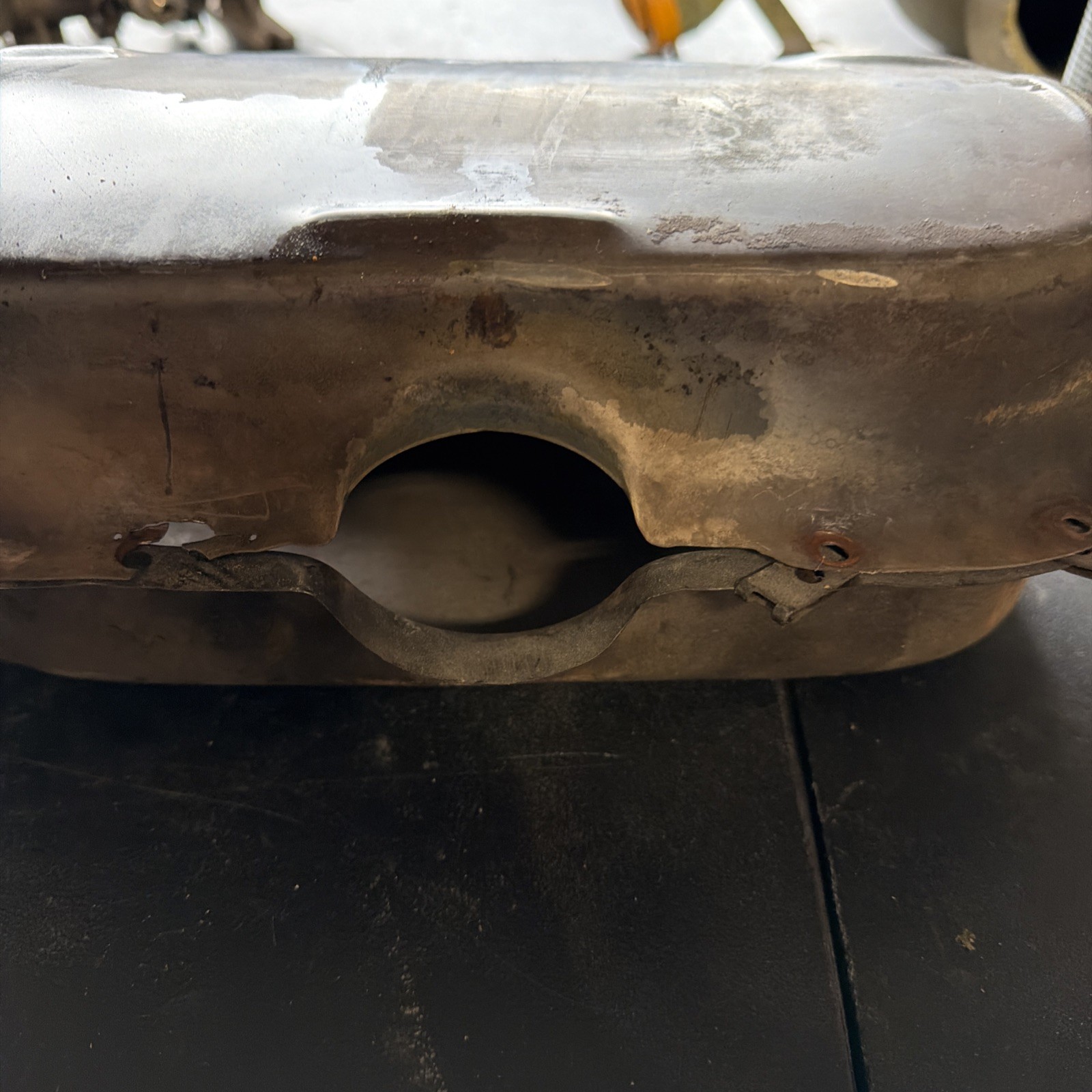 1946 Cessna 140 120 C75 C85 C90 Exhaust muffler Shroud heat baffle