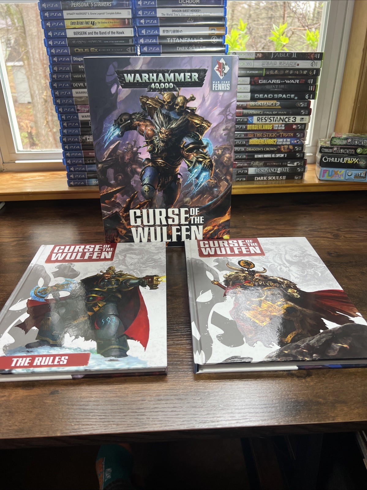Warhammer 40,000 Curse of The Wulfen Games Workshop 2015 VGC Slipcase Hardback