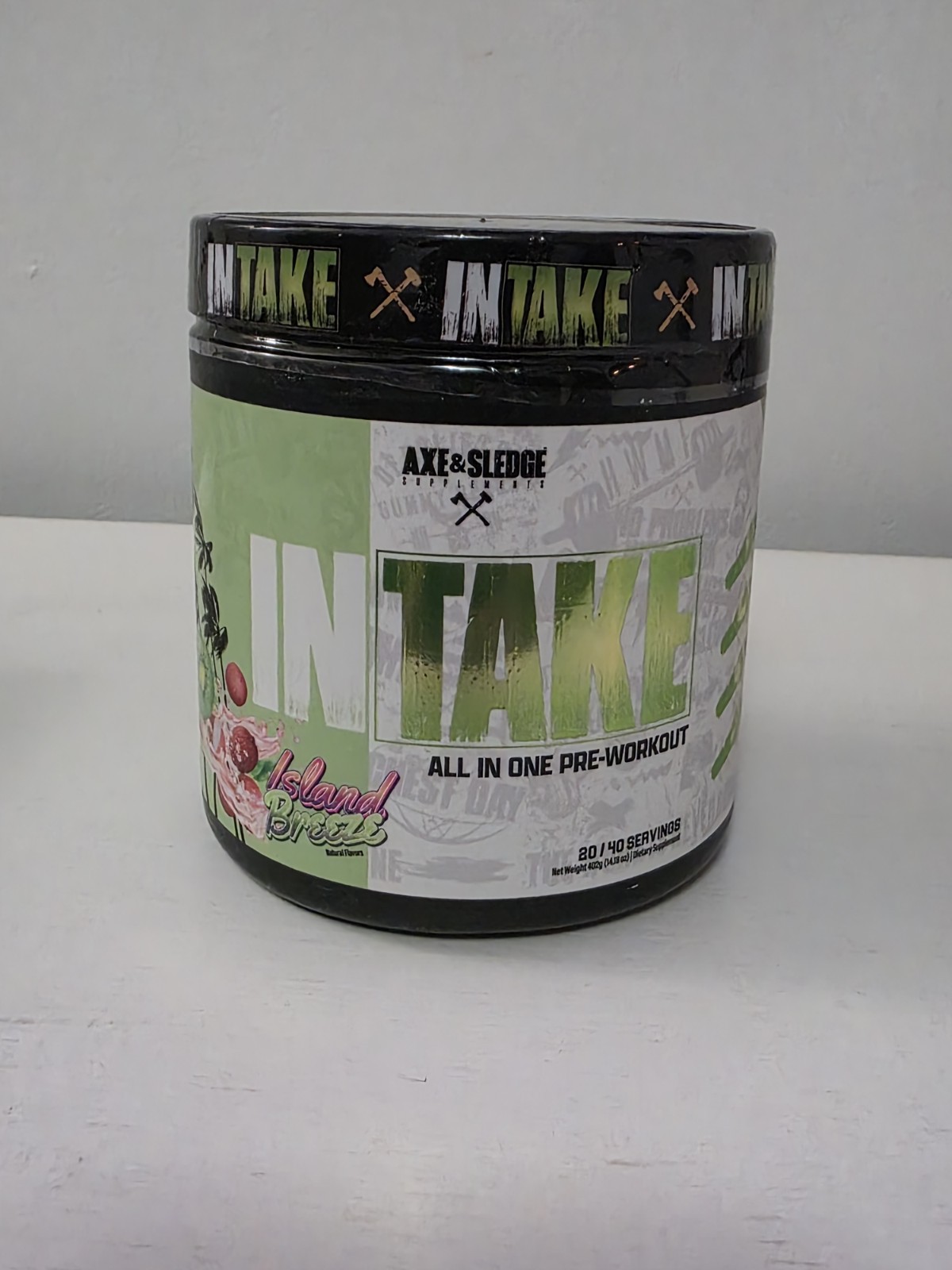 Axe & Sledge - INTAKE - ISLAND BREEZE ALL IN ONE PRE WORKOUT