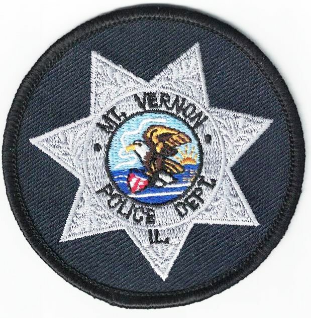 Mt. Vernon Police Department Illinois IL patch New round