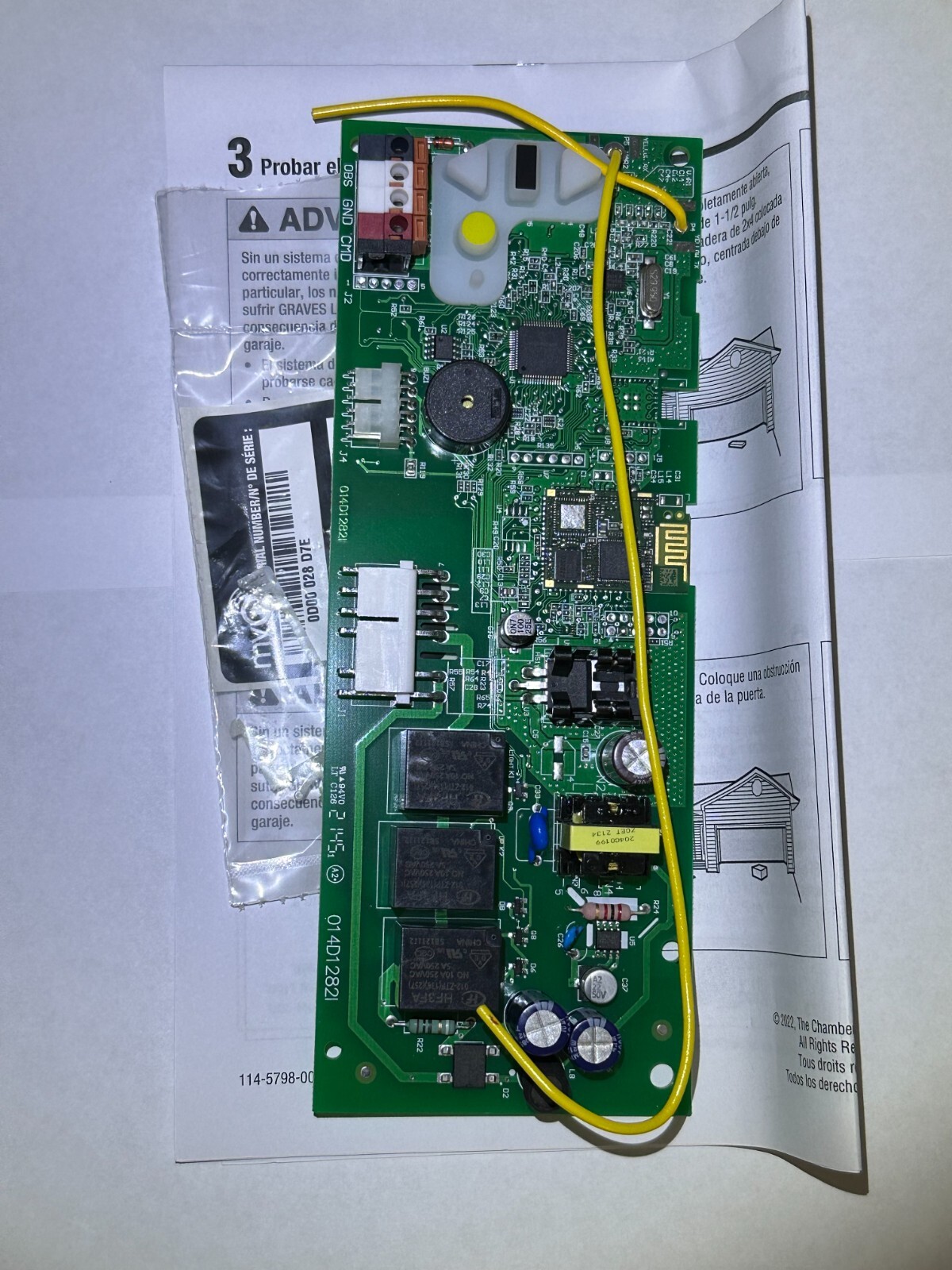 Liftmaster 050ACTWF WIFI Replacement Circuit Control Board Opener 8155W 8165W