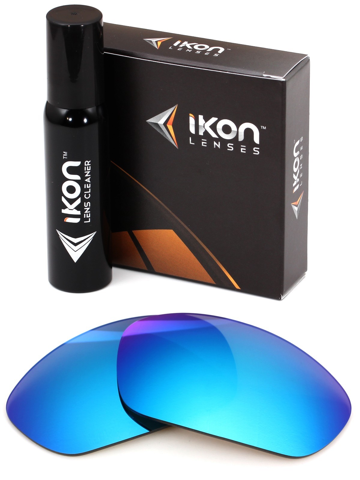 Polarized IKON Replacement Lenses For Costa Del Mar Man O War - Ice Blue