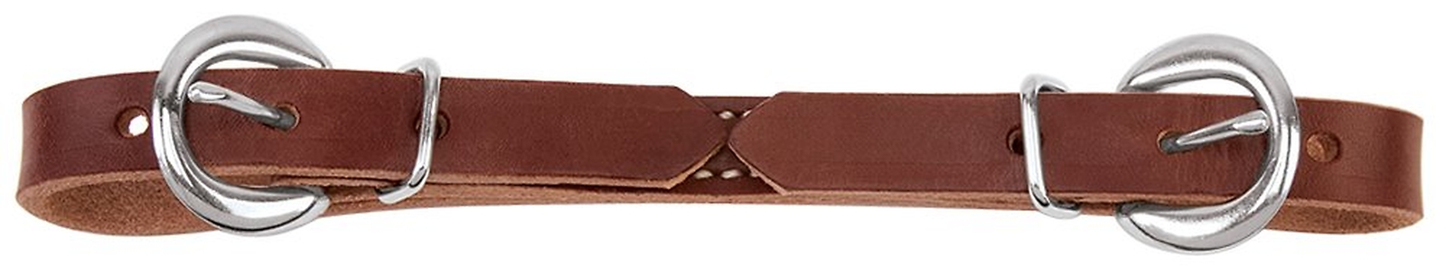 Weaver Leather Flat Leather Curb Strap Sunset