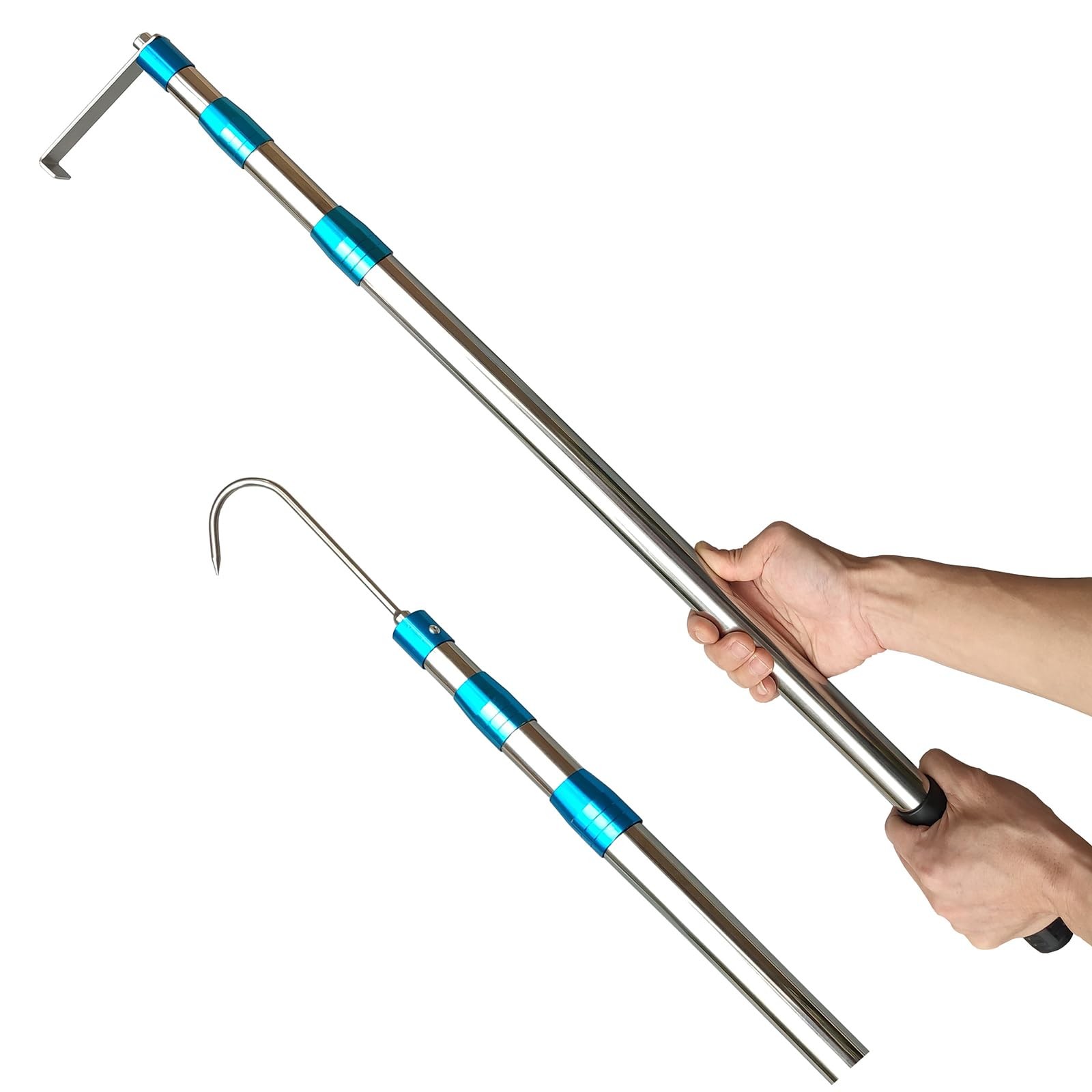 Bytcew Cargo Grabber Reach Retriever Tool, 6.3 Ft Heavy Duty Truck Bed Access...