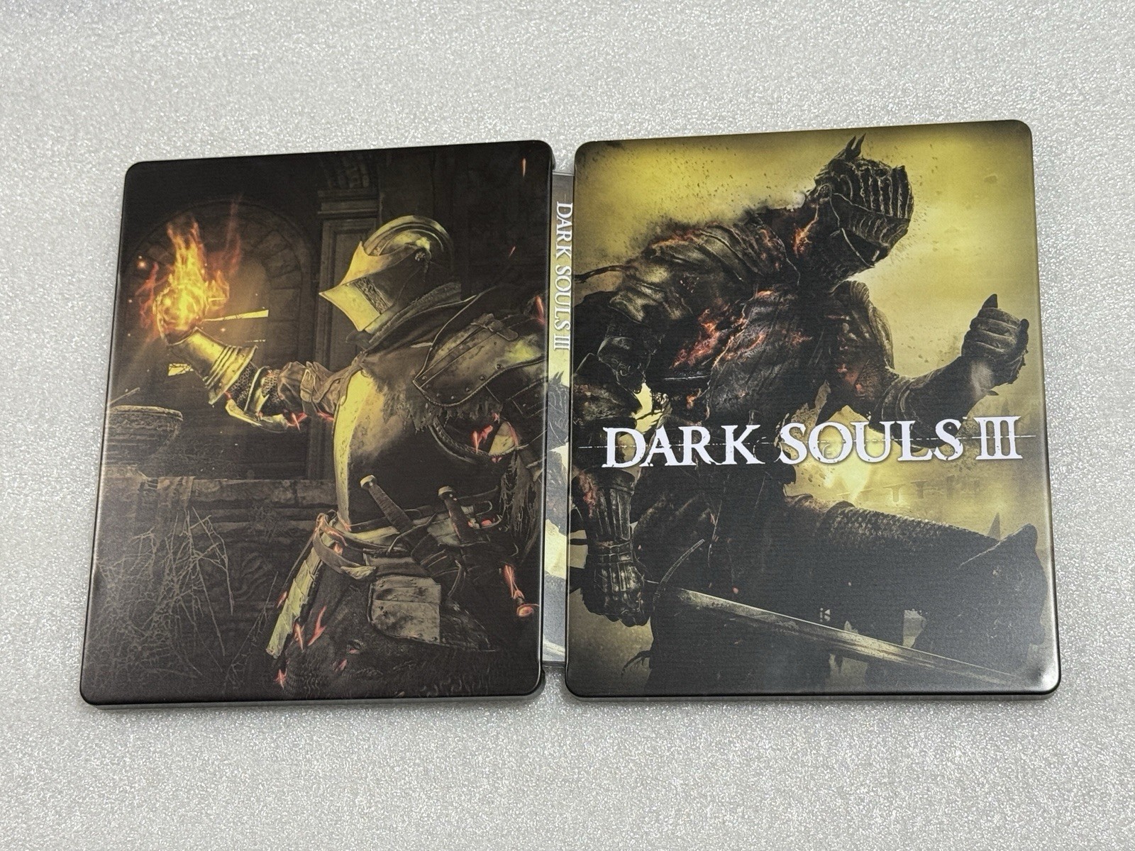 Dark Souls III Custom made G2 Steelbook/SteelUp Case PS3/PS4/PS5/Xbox, No Game