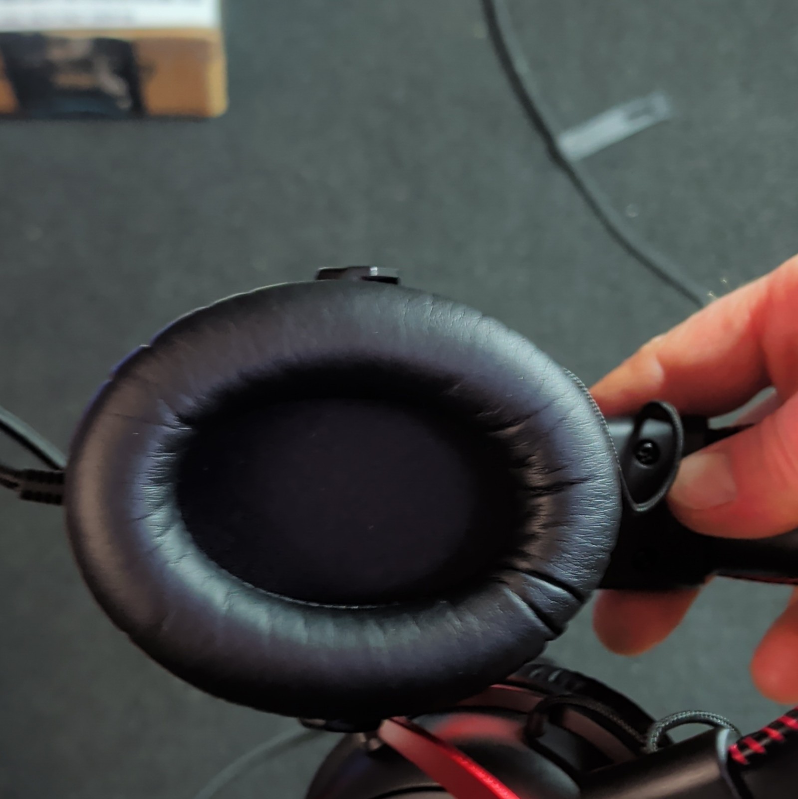 HyperX Cloud II Wired Over-Ear Headset w/ Mic, 3.5mm, Black/Red