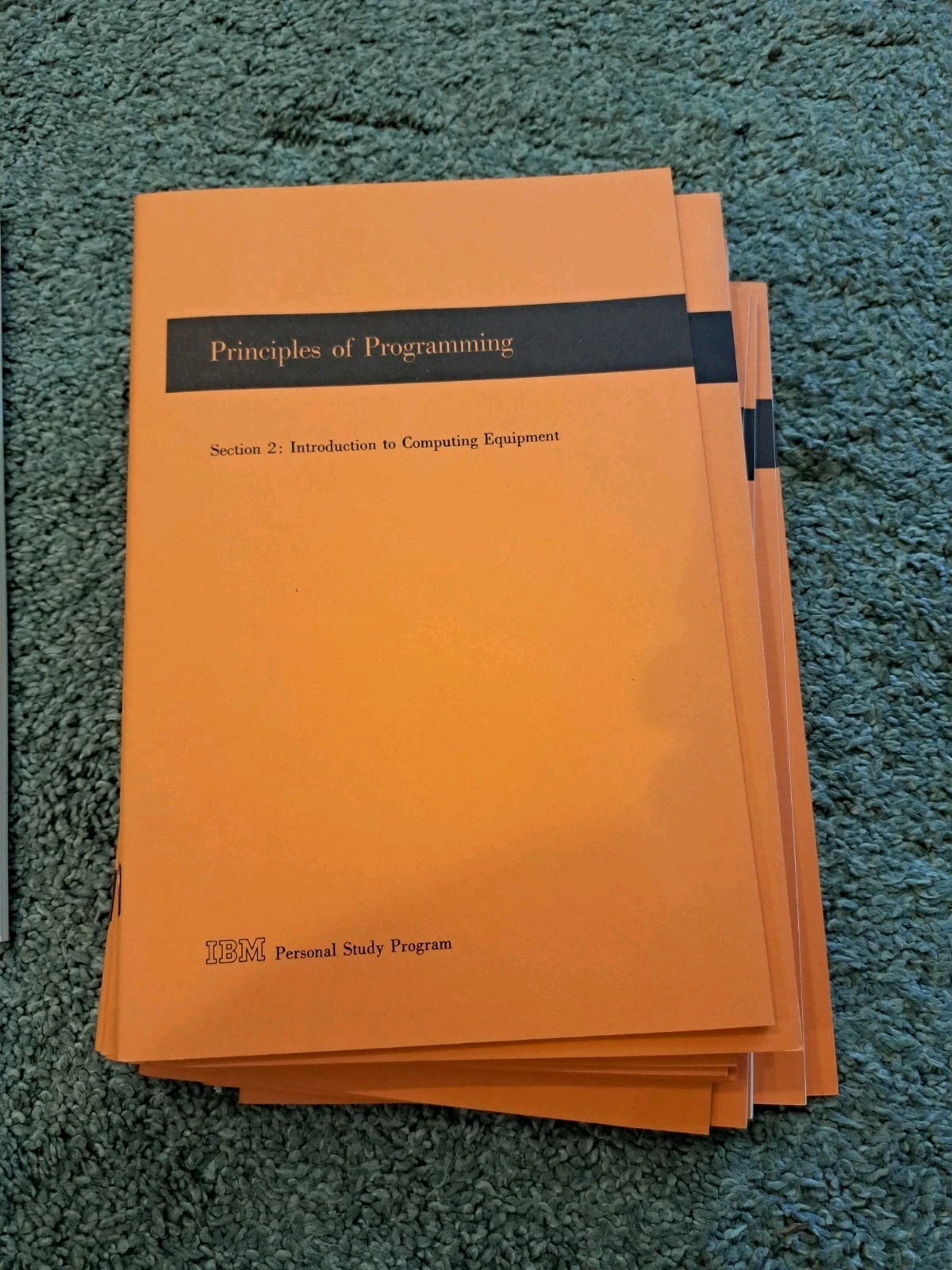 IBM Personal Study Program Principles of Programming