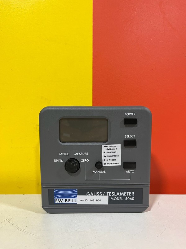 F.W. BELL MODEL 5060 GAUSS/ TESLAMETER Complete Kit
