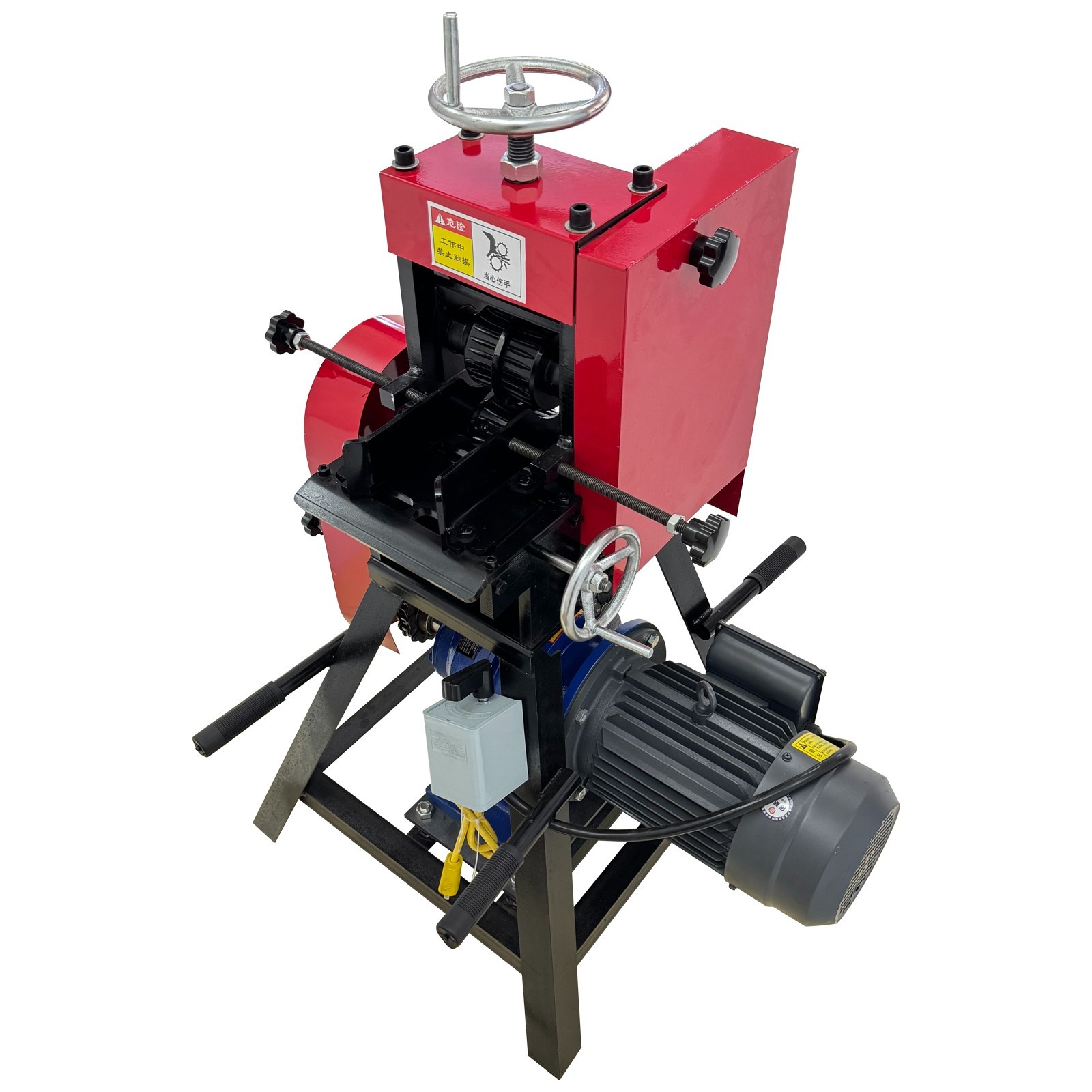 220V 1PH Old Type Wire Stripping Machine Scrap Cable Copper Wire Stripper 4KW