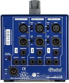 Radial Workhorse Cube 3-slot 500 Series Desktop Chassis