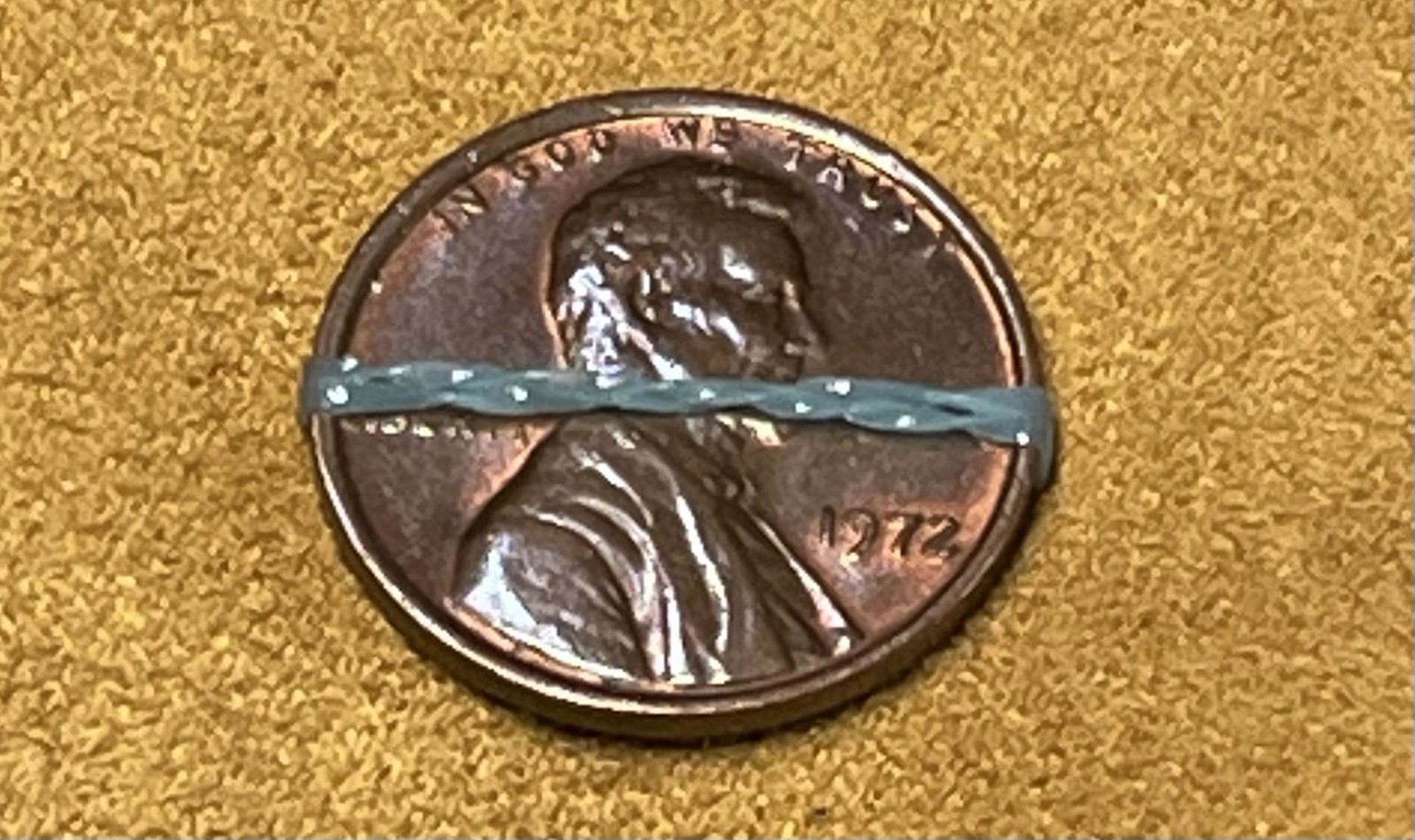 1972 Lincoln Penny No Mint Mark Major Errors DDO Date Missallighed!