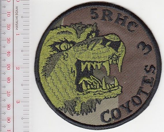 France Armee de Terre ALAT 5e RHC 3 Escarille d'Helicoptere d'Attaque NO TARIFF