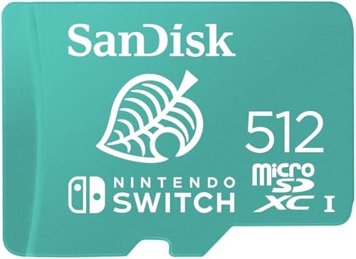 SanDisk 512GB microSDXC for Nintendo Switch