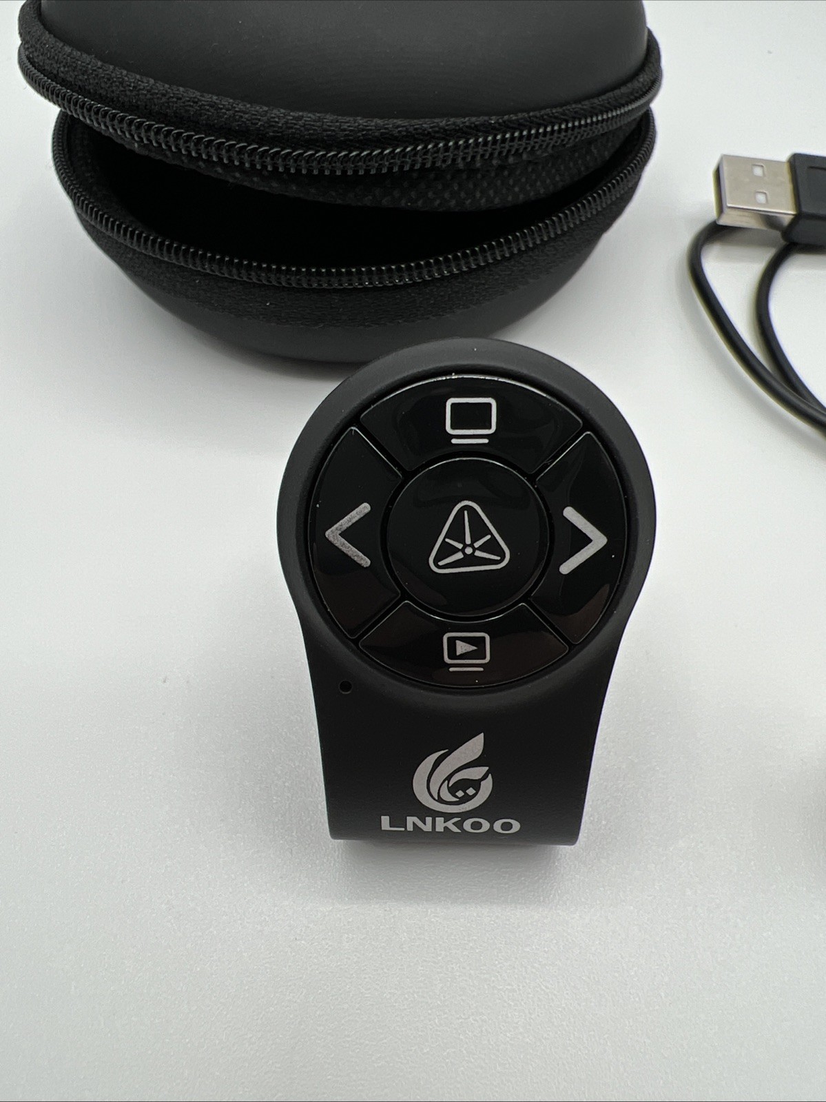 AMERTEER Wireless Presentation Clicker for Powerpoint Presentations, RF 2.4Ghz F