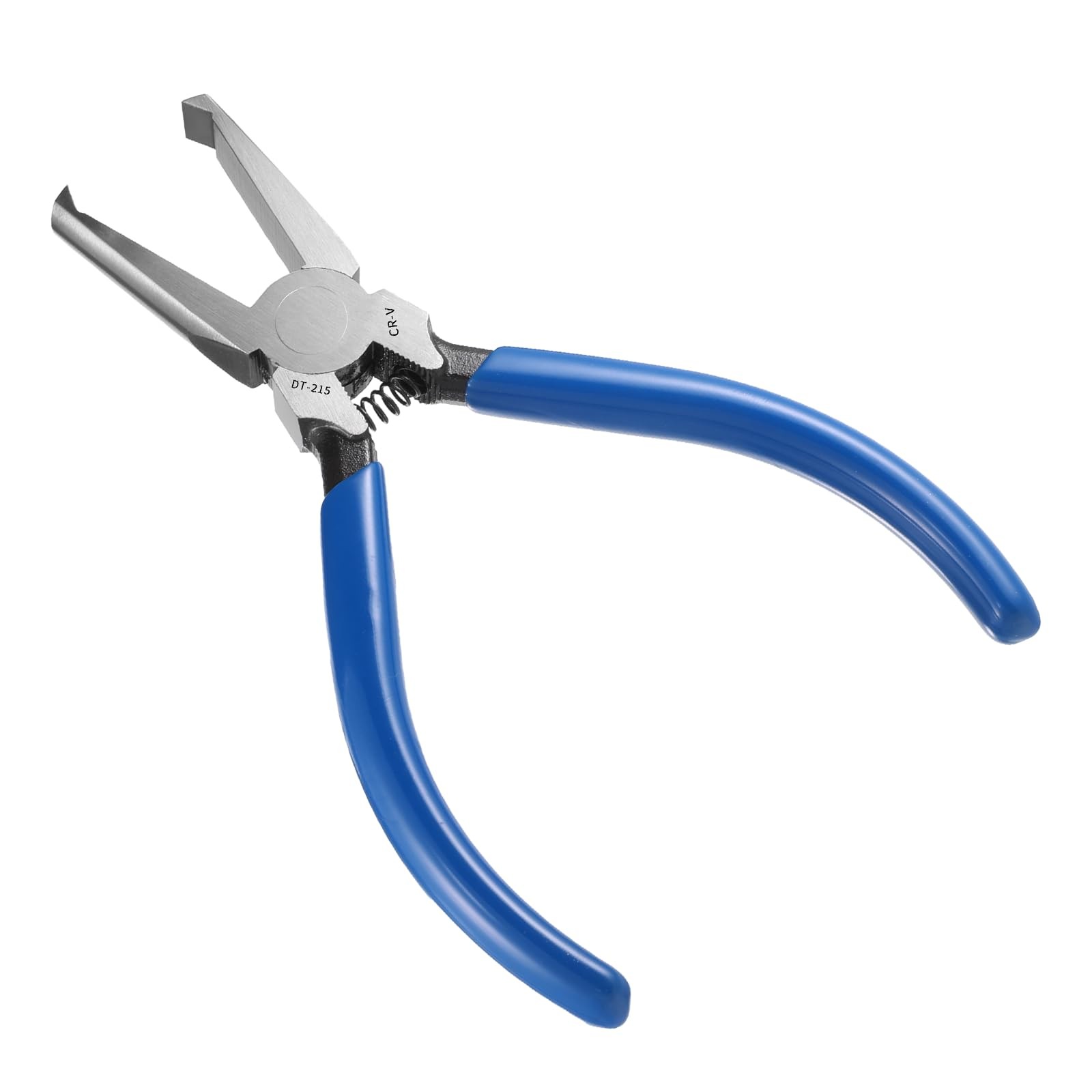 Flat Head Guitar Fret Puller Tool Fret Removal Pliers with Blue Rubber Coatin