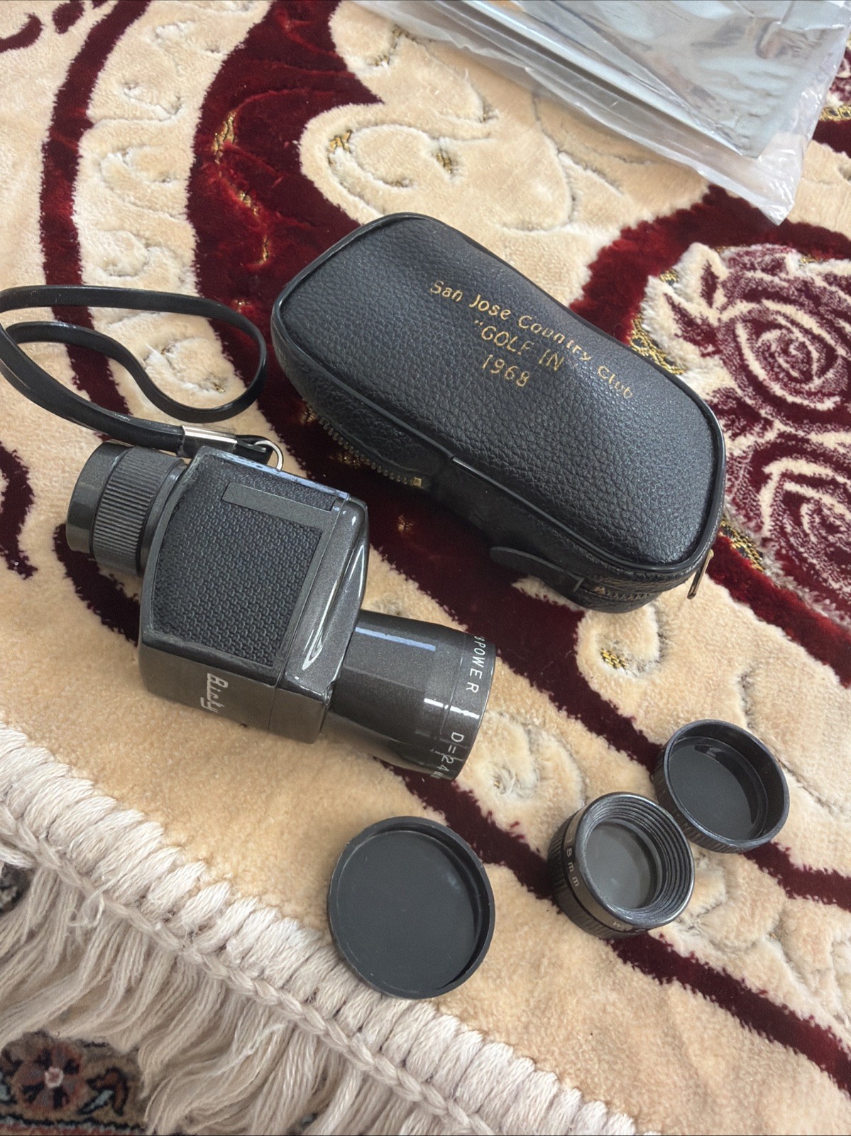 Vintage Haverhill’s Miniscope - Golf Scope - Case And Extra Lens 🔥
