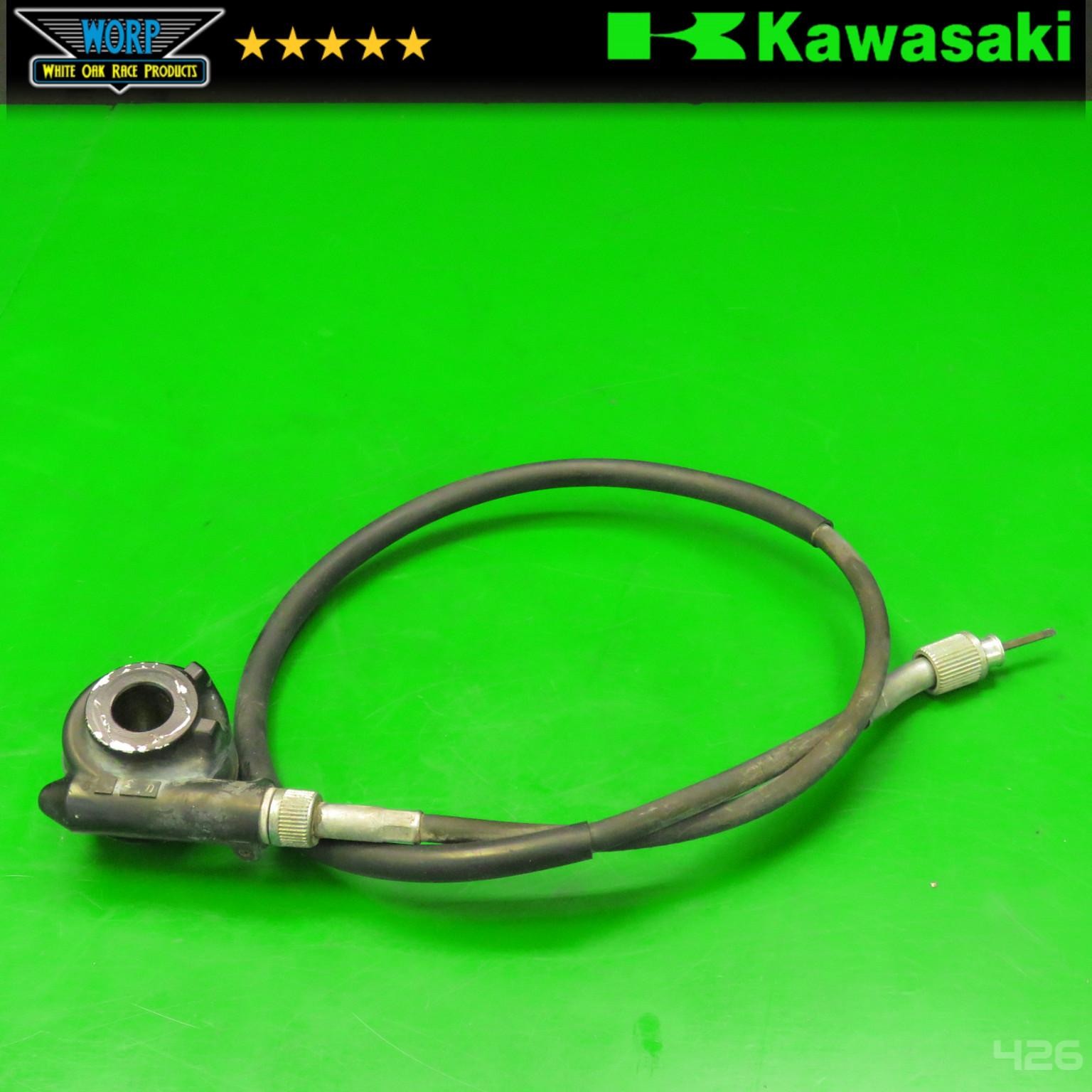 1988 KAWASAKI ELIMINATOR 250 EL250B SPEEDOMETER DRIVE GEAR UNIT + CABLE 88-94