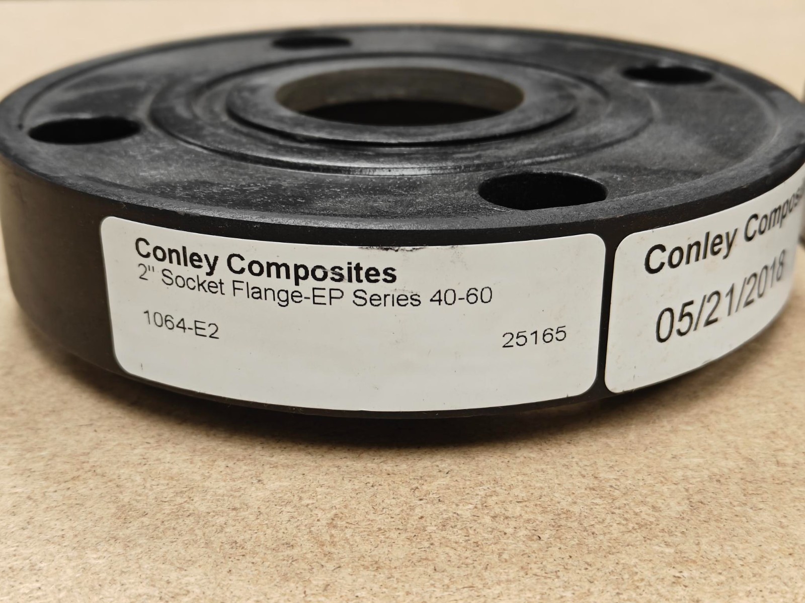CONLEY 2" Epoxy ANSI Flange, SCH 40, 1064-E2