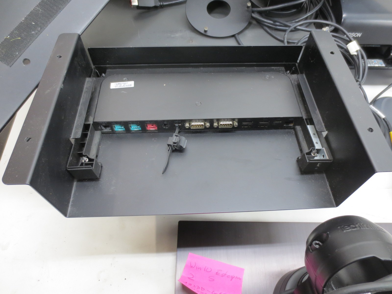 Pole Mounted POS System - Engage One by HP w/ Printer, Scanner, Register & CC
