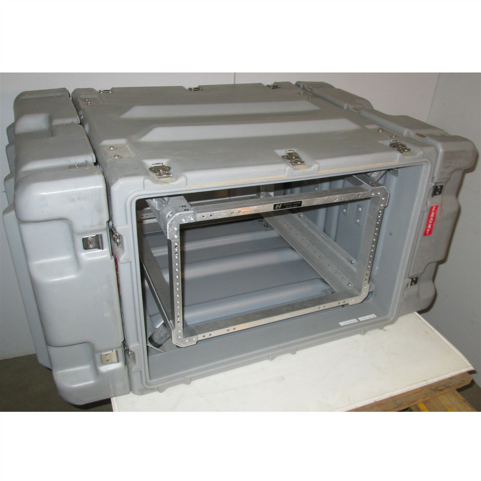 Rackmount 06U x25 Hardigg Classic Rack ShockMount 19 Pelican DE2416-05/27/05 G