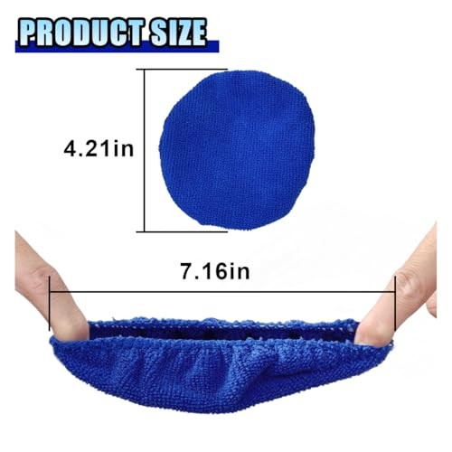 LAINLOY 7 Pack Microfiber Cloths, Replaceable Car Inside Windshield Cleaning