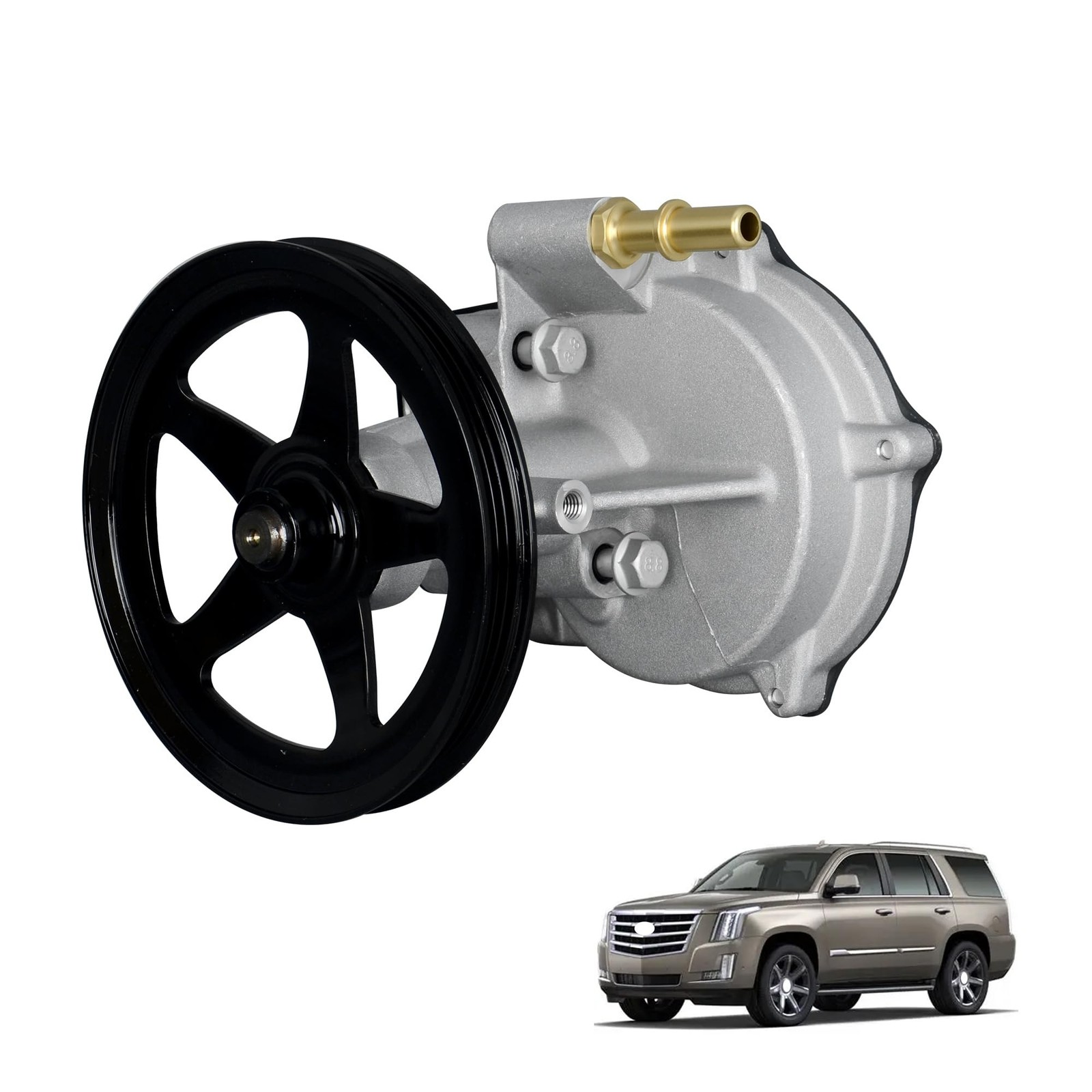 904-861 Brake Vacuum Pump Compatible with Chevrolet Silverado Suburban Tahoe ...