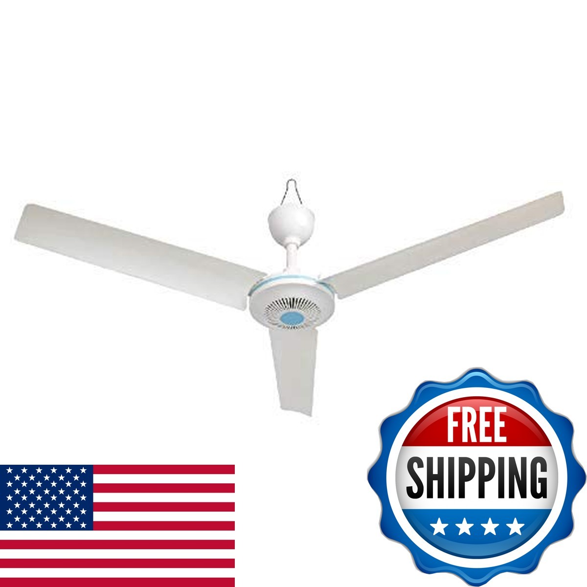 Sunlar 28" Inch 110V AC Electric Ceiling Fan Energy Saving Indoor Ceiling Fan
