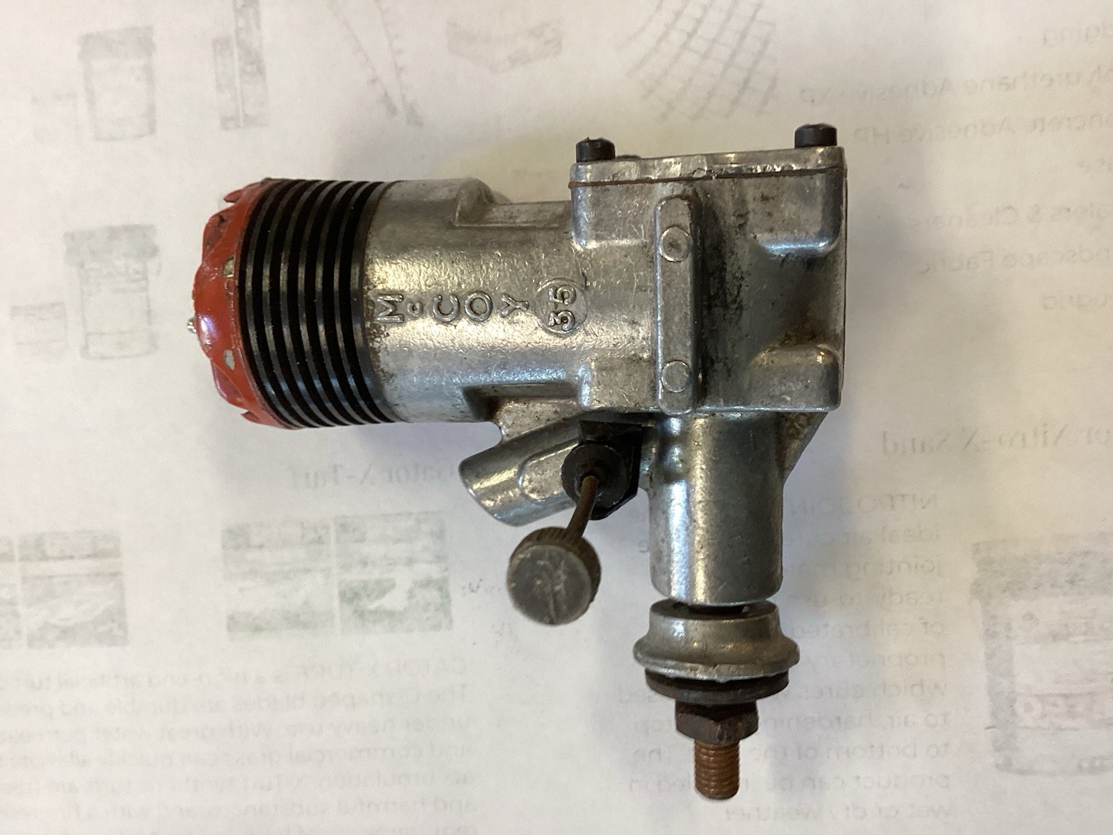 McCoy Redhead 35 Control Line C/L Model Airplane Engine