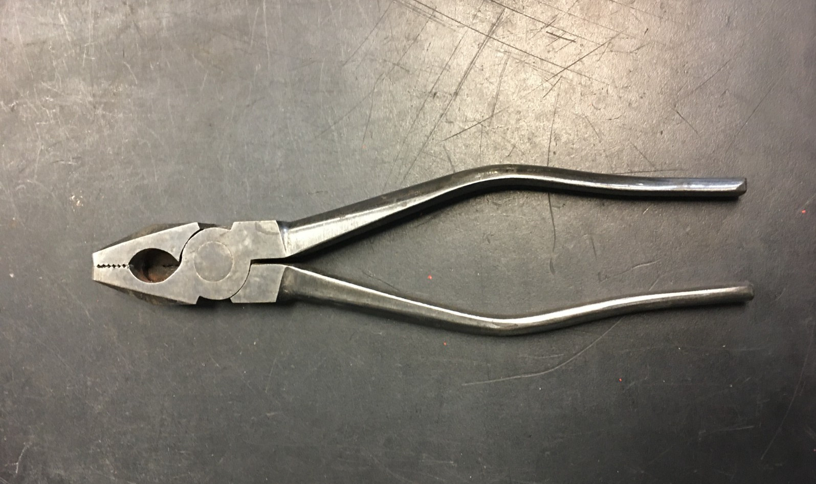 JSB No. 400-7, 7.5" Linesman Pliers, Japan, VINTAGE