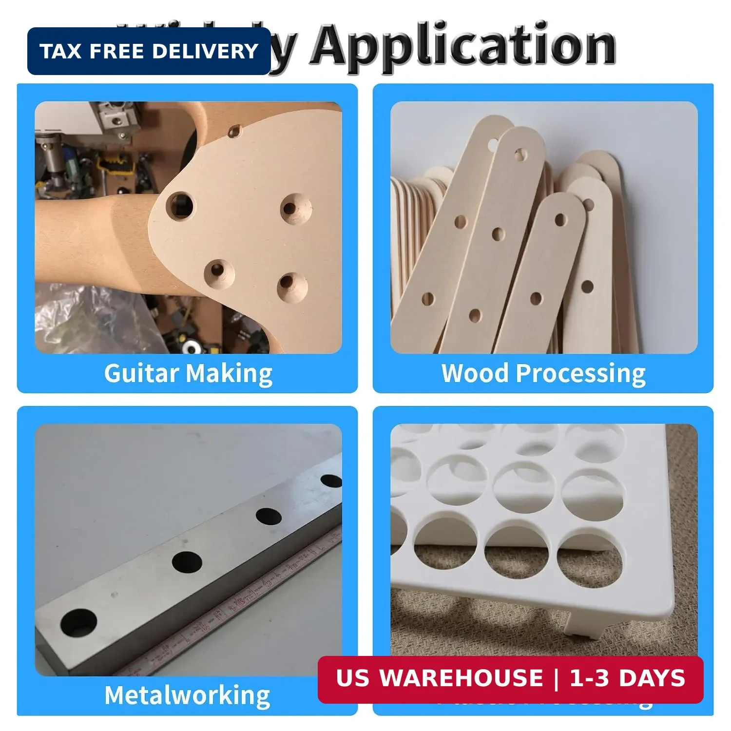 T Handle Tapered Reamer Set, 3-13 & 5-16 mm | Multi Fluted, Chamfer Reaming Tool