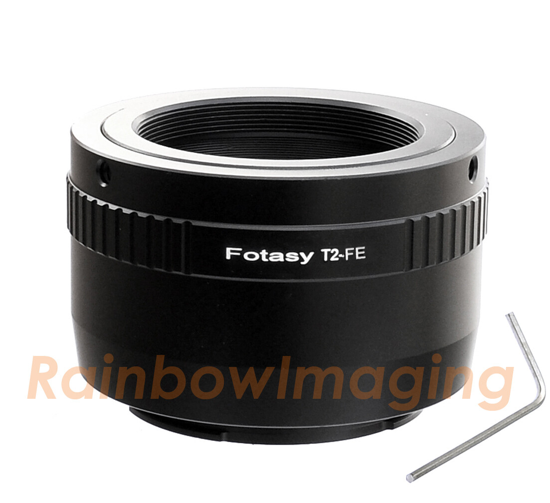 T Mount T2 Ring lens to Sony E-Mount A7 III A7R A7R II A7S III Camera Adapter