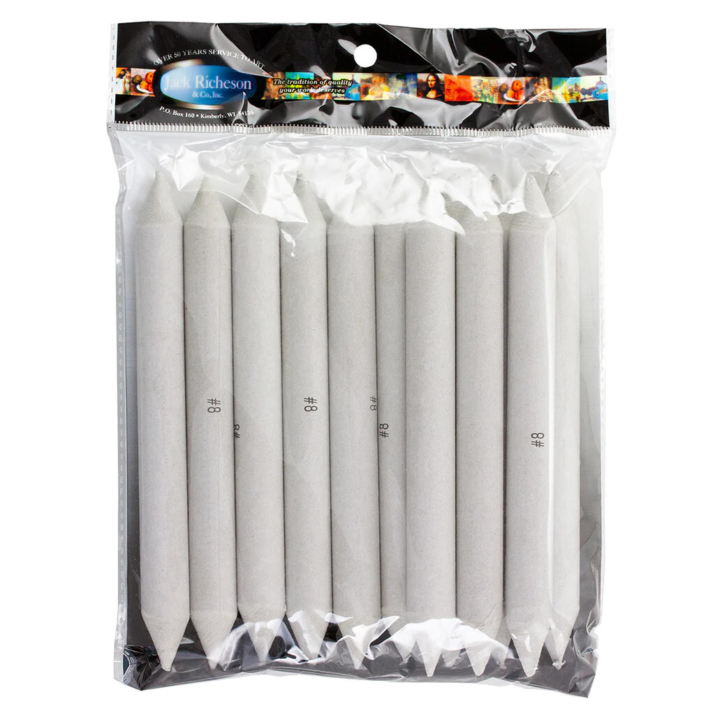Jack Richeson Stomps #8 - 12 PK, 5/8"