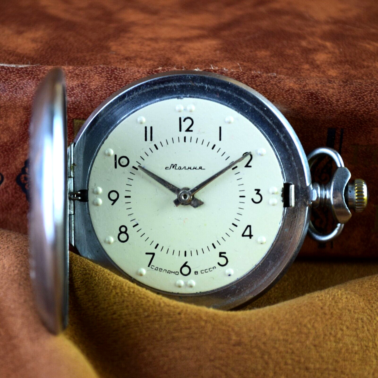 Soviet Vintage Stopwatch Mechanical Stopwatch Soviet Era Made in USSR Serviced