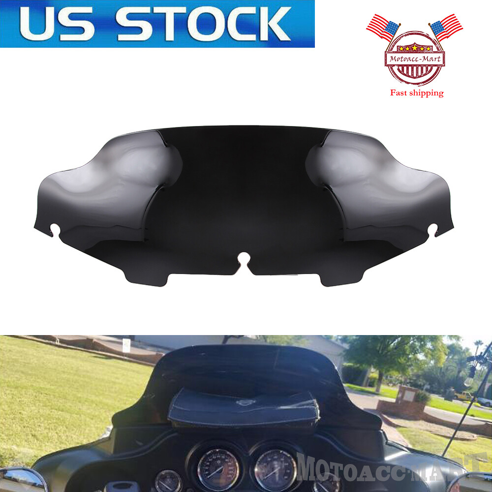 Wave Windshield Windscreen For Harley Touring Street Electra Glide Ultra Limited