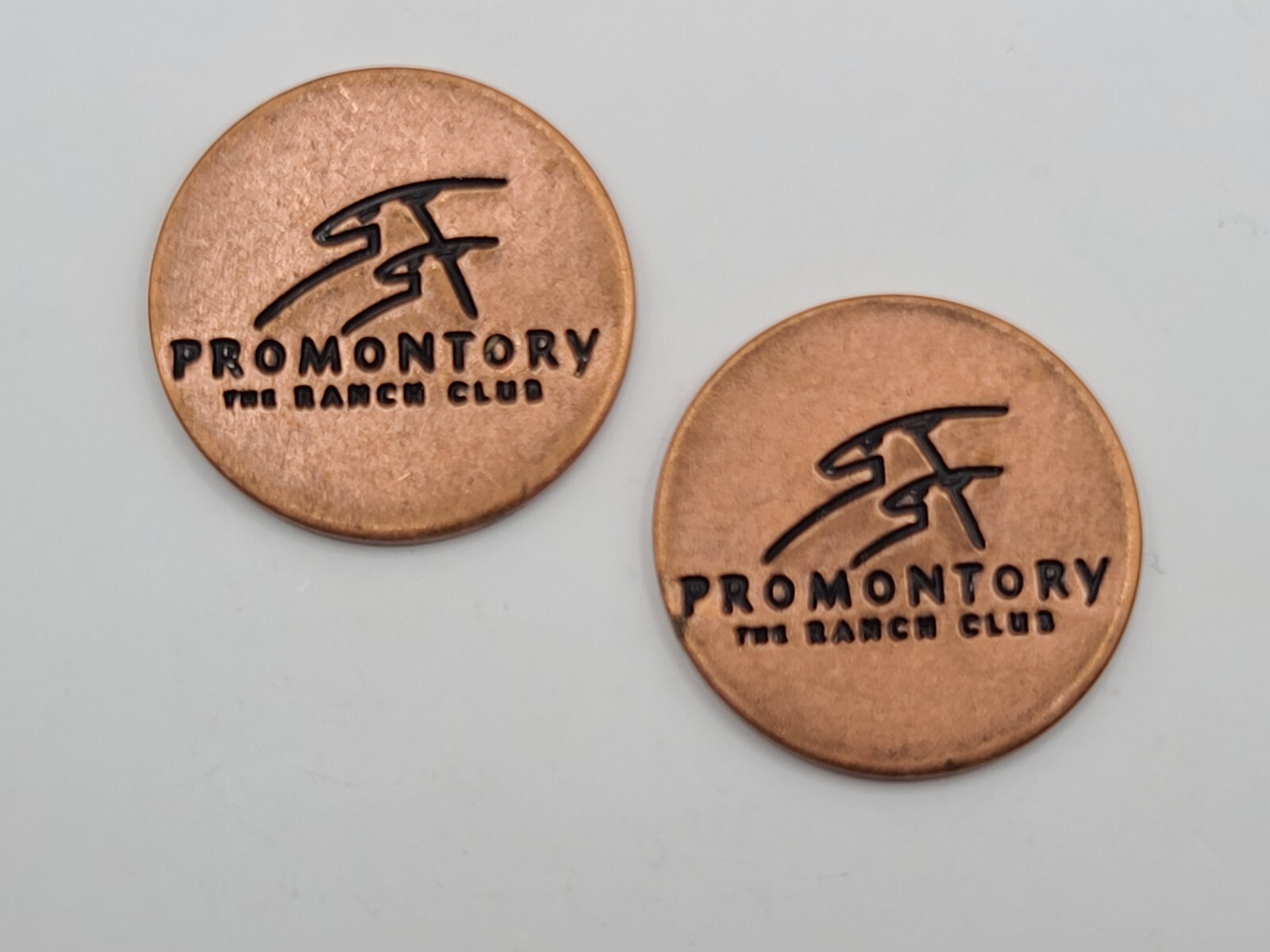 (2) Promontory Luxury Resort Tokens - The Ranch & Mountain Club - Luxury Living