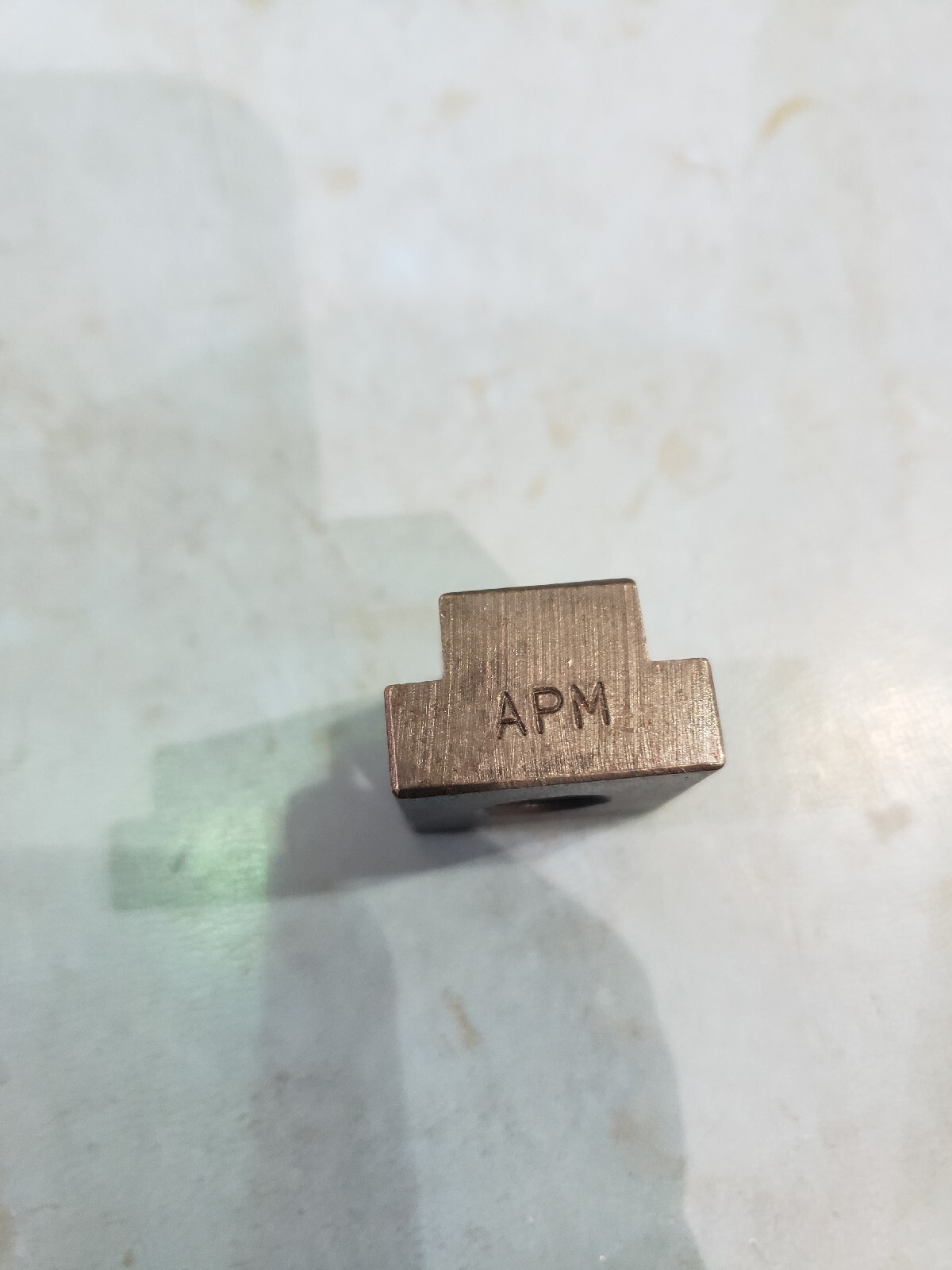 T-Nut Black Oxide 1/2-13 thread 5/8 table slot.