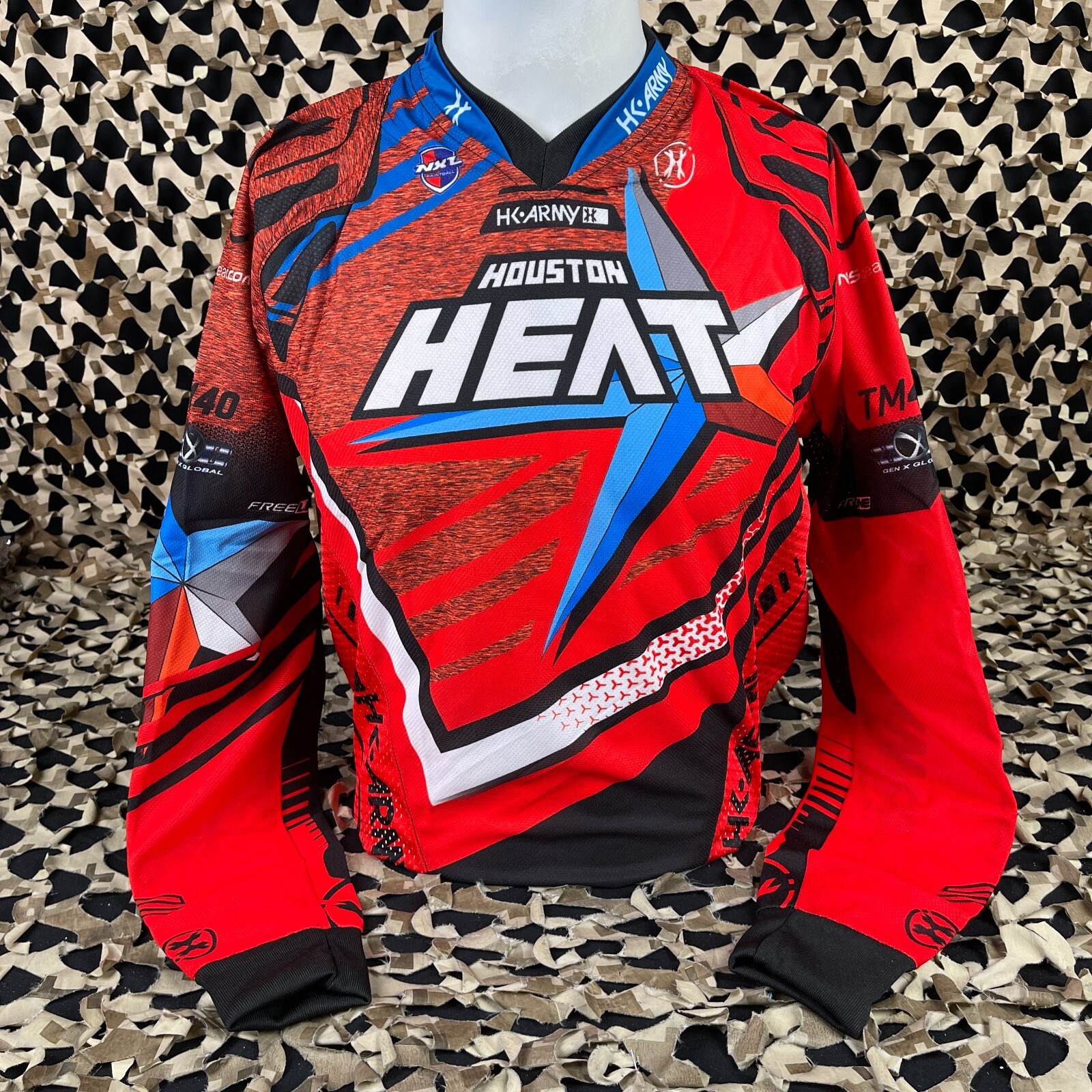 NEW HK Army Freeline Paintball Jersey - Houston Heat NXL 2022 - XXX-Large