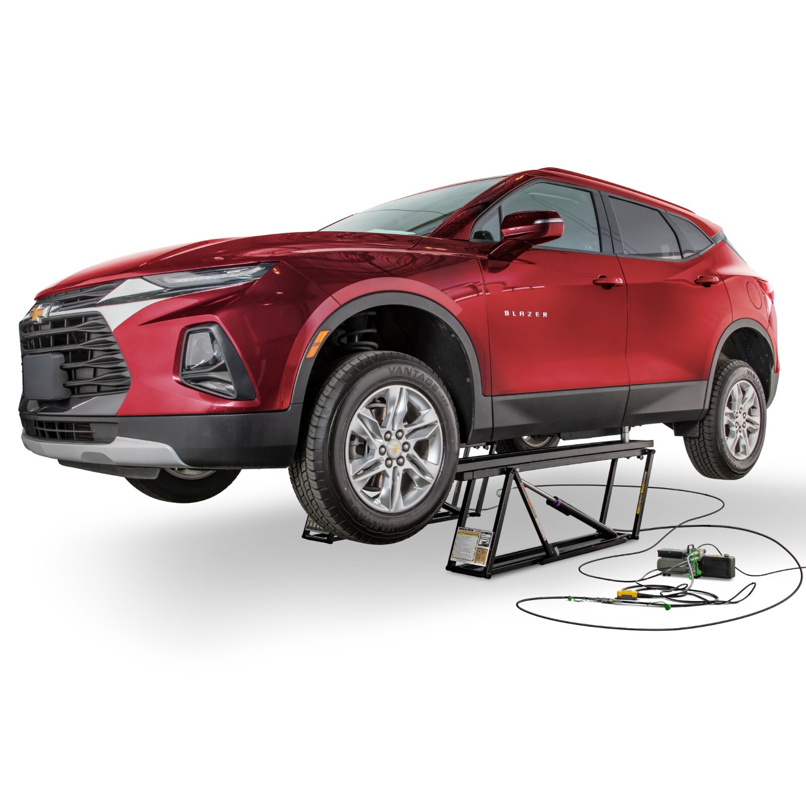 QuickJack 8000TL Porable Car Lift with 8,000lb Capacity, with 110V Power Unit